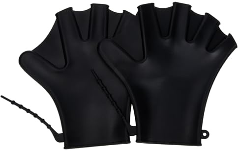 POPETPOP Guantes de Piscina Paletas para Entrenamiento de Natación y Buceo en Actividades Acuáticas