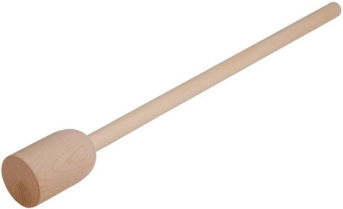 K&K Herb Pounder Cabbage Masher, Beech, 60 x 5.8 CM