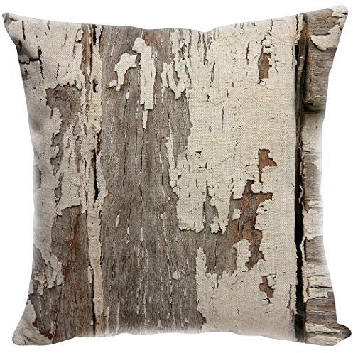YISUMEI Kissenbezug 60 x 60 cm Home Decor Sofa Werfen Kissenbezüge Pillowcases Gesprenkelte Holz Textur In Old Fashion Style