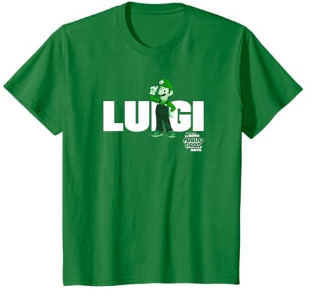 The Super Mario Bros. Movie Luigi Banner T-Shirt