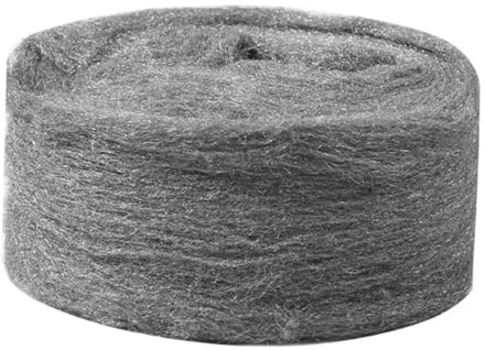Hsthe Sea Kit Fai da Te in Tessuto per riempire Fori nelle pareti in Lana di Filo di Acciaio, Lana di Filo Grosso per Tenere lontani Topi e roditori, Rimuovere Vernice, ruggine - 0000#