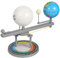 Abaodam Sonnensystem Sonne Erde Mond Orbitalmodell Kinder Englisch Sonnensystem Planetarium Modell Planetenspielzeug Pädagogisches Geographiemodell Astronomische Wissenschafts-Kits
