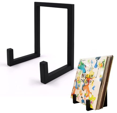 MayRecords Vinyl Record Holder Display Stand Vinyl Stand Storage Rack For CD Display or Multiple Album