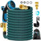 PITMT Gartenschlauch Flexibel 30m, Wasserschlauch Flexibler Gartenschlauch mit 3/4&1/2Verbinder aus Messing, Flexschlauch Garten Schlauch mit 10-Funktionsdüse Brause, Dehnbarer Gartenschläuche Hose