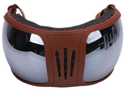 Bewinner Gafas Deportivas para Caballos, Gafas Elegantes a Prueba de Viento para Montar, para Caballos a Prueba de Sol UV400 para Entusiastas Ecuestres (SILVER)