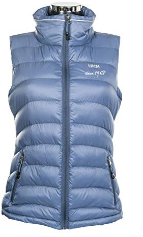 HKM Girls Reitweste-Extra Light Weste, Mittelblau, 152