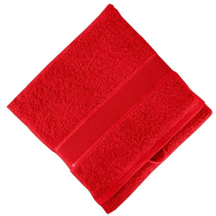 Mixibaby Handtücher Gästetuch Handtuch Duschtuch Badetuch Saunatuch Baumwolle, Größe:Gästetuch 30x50cm, Farbe:Rot