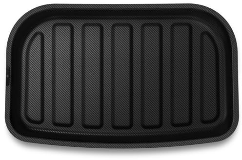 Spigen Tesla Model Y Bakre Bagageutrymme Välförvaringsmatta Lastfoder, Golvmattor för alla Väder, Bagageutrymmet, Vattentät, Lätt att Rengöra Material, Designad för Modell Y – Kol