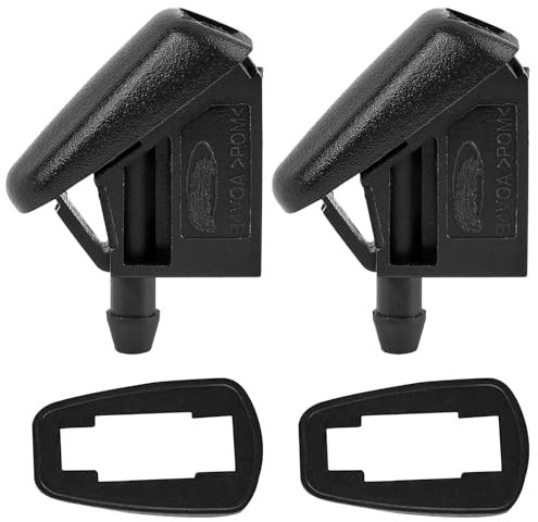 XUKEY Ugello Lavavetri per Ford, BM5117666AB Confezione da 2 Ugelli Lavavetri per Parabrezza Anteriore Ugelli Spruzzatori per Tergicristalli per Ford Focus