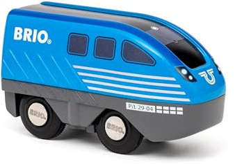 BRIO World - Tren Juguete con Retrofricción, Vehiculos y Medios de Transporte, Juguetes para Niños 3 Años o más, Juegos Educativos, Regalos para niños 3 años, Exclusivo Amazon