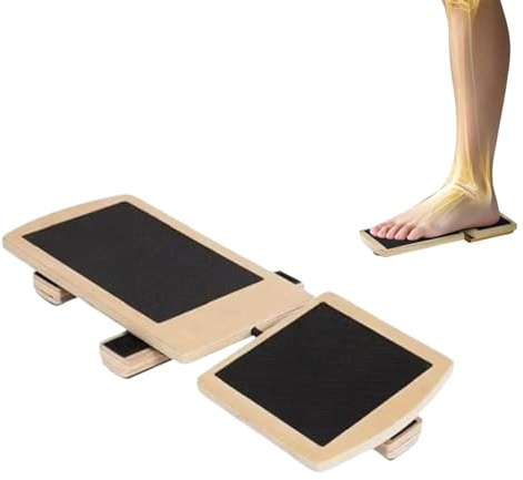 Tabla De Equilibrio De Una Pierna, Tabla De Equilibrio De Tobillo, Entrenador De Tobillo y Pie De Madera, Para Corregir La Postura, Para Esguinces De Tobillo, Fascitis Plantar