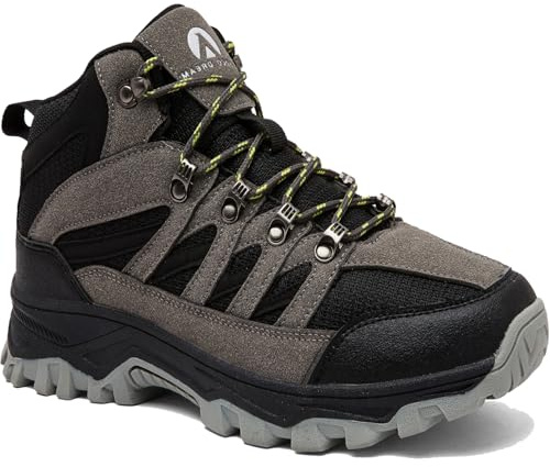 HODTOB Scarpe da Trekking Uomo Donna Montagna Antiscivolo Scarpe Escursionismo Ammortizzate Traspiranti Passeggiate Sportive All'aperto Scarpe da Escursionismo