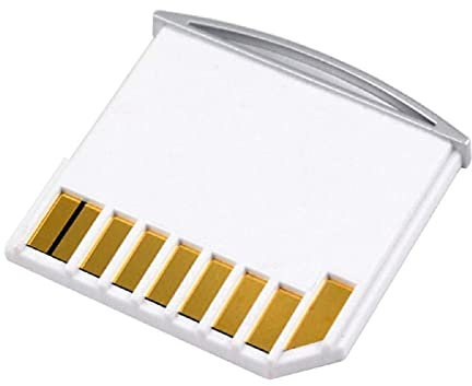 cablecc Micro SD TF a SD Card Kit Mini Adattatore per Extra Storage Air/Pro/Retina Bianco