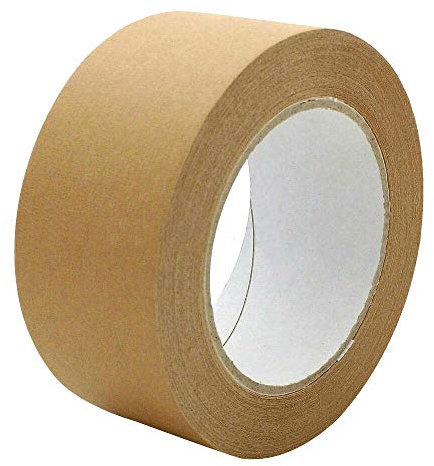 6 Stk. 1-PACK Papierklebeband PR-210 Papierband mit Naturkautschukkleber 50mm braun/Papierpackband für umweltgerechtes Verpacken