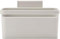 Brabantia In-Sink Organiser Caddy with Suction Cups & Drainage Holes (Light Grey) Easy-Fix Kitchen Tidy Holder for Sponges, Cloths & Washing Up Brushes