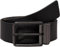 Calvin Klein Herren Gürtel Ledergürtel, Schwarz (Ck Black/Dk Brown), 100 cm