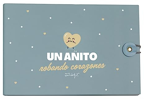 Mr. Wonderful Álbum de fotos, Un añito robando corazones, 23 x 3,5 x 15