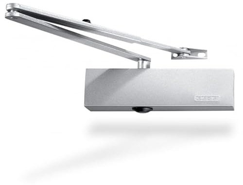 GEZE TS2000NV Power Size 2-4 Door Closer Silver