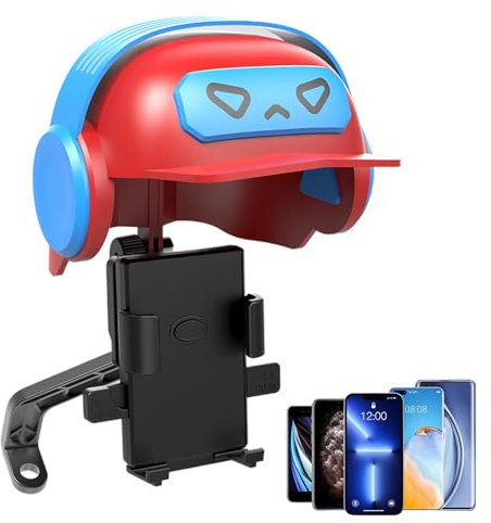 Sun-Blocking Phone Accessory | Umbrella Phone Shade - Portable Phone Screen Shade, Sun Hat Phone with Cute Ear, Anti-Reflective Sun Shield for Cell Phones for Motorcycle, Car, Mobile Phone Holde