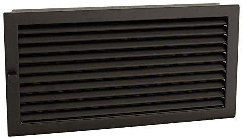 CB Warmluftgitter 45x23, schwarz, Standard