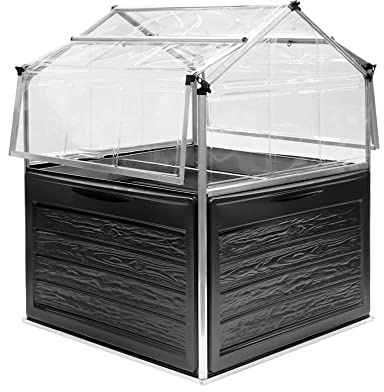 Canopia by Palram Mini Gewächshaus Bausatz Plant Inn 118x118cm Polycarbonatplatten UV-beständig