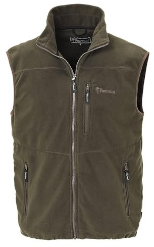Pinewood Herren Pirsch Fleece Weste - Vielseitige und bequeme Outdoor Herrenweste mit praktischer Tasche - Schnelltrocknend und pflegeleicht für Alltag & Outdoor-Aktivitäten