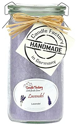 Candle Factory Duftkerze, 15 x 7 x 15 cm, lavendel