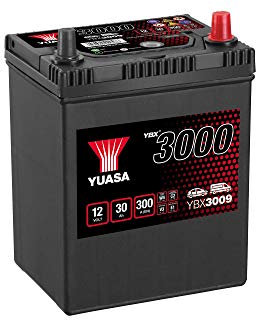 Yuasa YBX3009 SMF-Batterie, 12 V, 30 Ah, 300 A