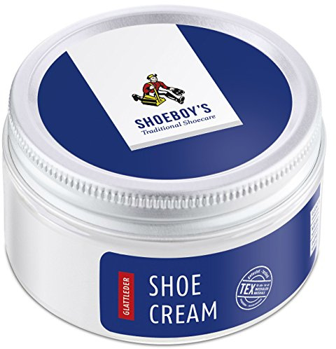 Shoeboy's Shoe Cream - pflegende Schuhcreme im Tiegel für hochwertige Glattleder, bordeaux, 1er Pack (1 x 50 ml)