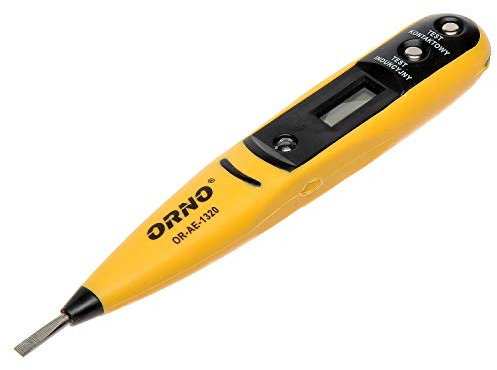 Orno or AE 1320 Tester di tensione con LCD Display universalpruef dispositivo 12 – 250 V AC/DC