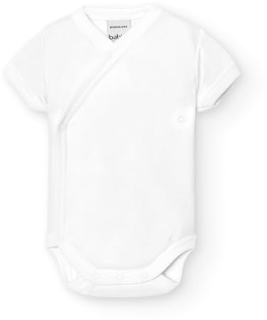 Body Cruzado Manga Corta Interlock Bambu