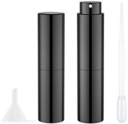 Faireach Perfume Atomiser Refillable 20ML Travel Aftershave Dispenser Spray Bottle Empty Leak Proof