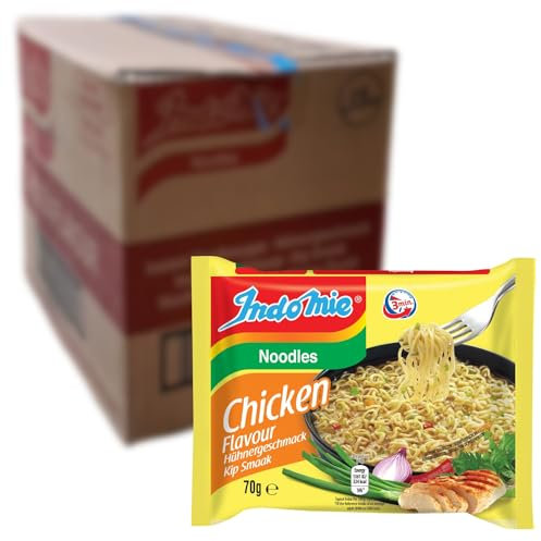 INDOMIE - Nouilles instantanées poulet - paquet multiple (40 X 70 GR)