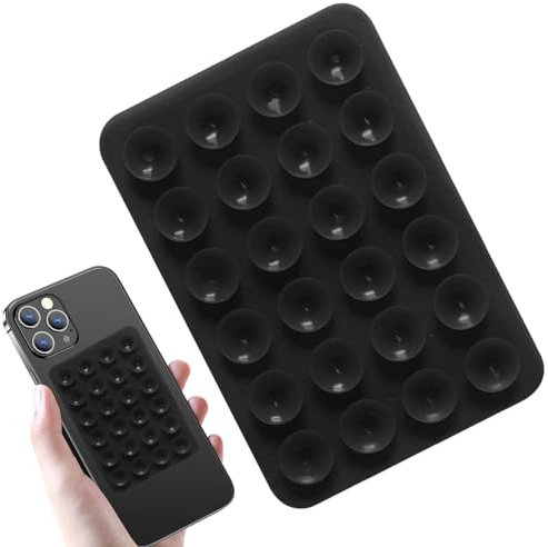 Funda para Teléfono con Ventosa - Soporte Adhesivo para Funda para Teléfono con Ventosa, Soporte para Teléfono con Ventosa De Silicona Manos Libres, Soporte Antideslizante para Accesorios Móviles