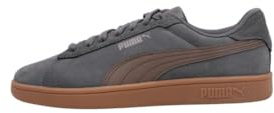Puma Unisex Smash 3.0 Sneaker, Dusky Gray Flat Bronze Gum, 42 EU