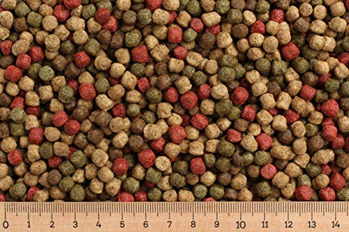 (Grundpreis 3,06 Euro/kg) - 15 kg Premium Koifutter Japan Mix 6,0 mm - schwimmend - Koipellets
