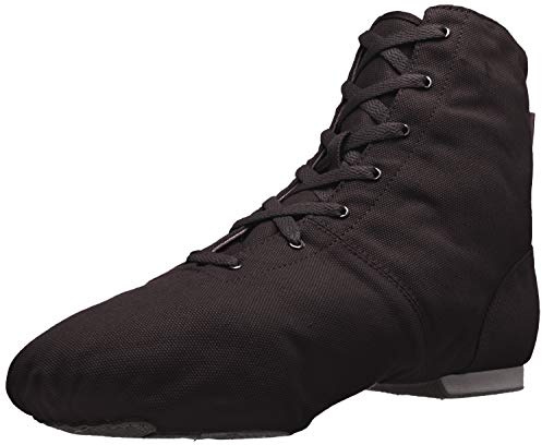 Sansha Soho Jazz Chaussures à Lacets, Noir, 11 Women/7 Men