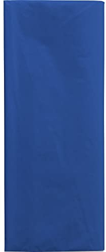 Jillson Roberts Gift Tissue 20 x 26 for Wrapping and Gift Bags, Parade Blue, 48 Folded Sheets