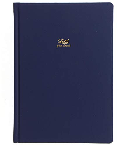 Letts Icon A5 undatierter 5-Jahres-Terminplaner – Marineblau