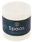 Spaas Candela pilastro in stile rustico 70/70 mm 25 ore, bianco