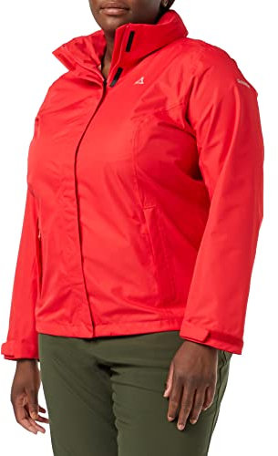 Schöffel Damen Jacket Gmund L, wind- und wasserdichte Regenjacke, atmungsaktive Outdoor Jacke, Wanderjacke mit verstaubarer Kapuze, lollipop, 38