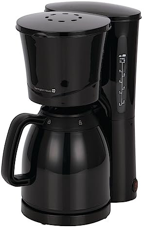 Tarrington House Kaffeemaschine CM8720D, 1 L, 2 Kannen, schwarz