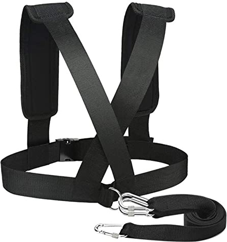 Harnais de traîneau de tirage,Entraîneur d'endurance et d'assistance d'entraînement avec harnais de traîneau durable - Entraîneur de harnais de vitesse d'entraînement d'endurance