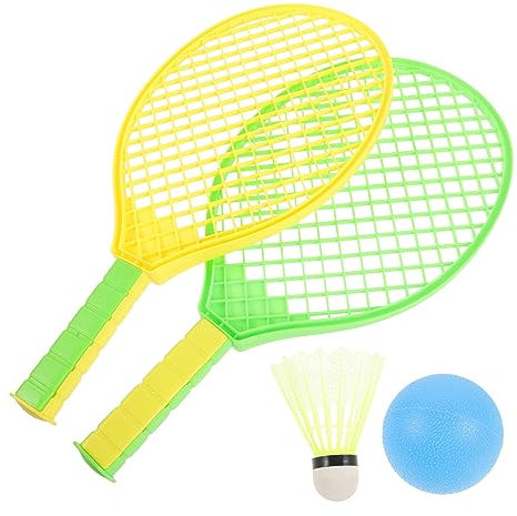 Yardwe 4pcs Kinder Badminton Schläger Kinder Badminton Schläger Und Spiel Set Badminton Set Für Indoor Sport