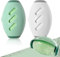 OYIWINMI Paquete de 2 rodillos de pelusa reutilizables, rodillo de pelusa reutilizable, rodillo de pelusa portátil compacto, adhesivo portátil lavable para pelo de mascotas, ropa, sofás (blanco y