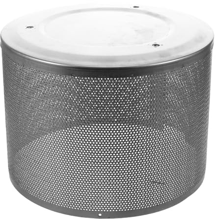 Ciieeo Pantalla Emisora de Red de Acero Inoxidable de 27.5 Cm para Calentador de Patio Exterior, Pieza de Repuesto del Quemador Principal, Malla Resistente a Altas Temperaturas