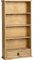 Seconique Corona 1 Drawer DVD Rack in Distressed Waxed Pine