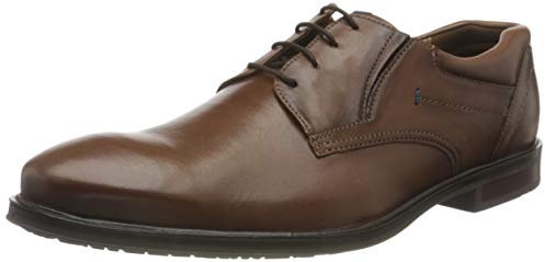 LLOYD Herren Schnürhalbschuhe KOS, Männer Businessschuhe,Derby,lose Einlage,Extraweit,Freizeit,Men's,Schnuerschuhe,Schnuerer,Cognac,44 EU / 9.5 UK