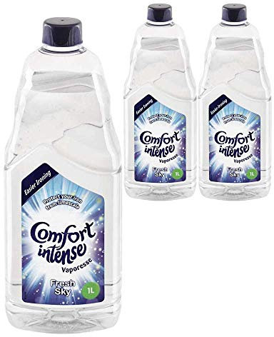 3 x 1ltr Comfort Intense Fresh Sky Vaporesse Ironing Water