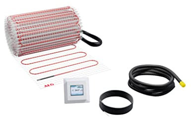 AEG elektrische Fußbodenheizung, Komplettset 2,5 m², 200 W/m², Comfort Turbo Thermo Boden TBS TC 200/2.5 Set Plus, 205819